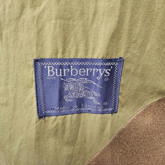 Burberrys' of London Vintage NWT Quilted Wool Olive/Army Green Otterham Jacket - Picture 8 of 13